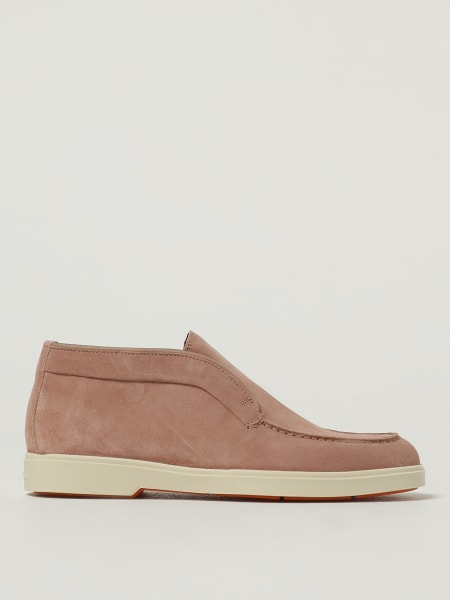 Polacchino Desert Santoni in camoscio >