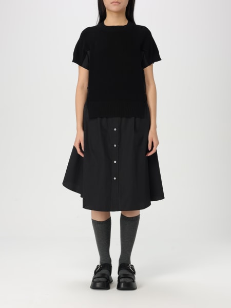Sacai: Vestido mujer Sacai