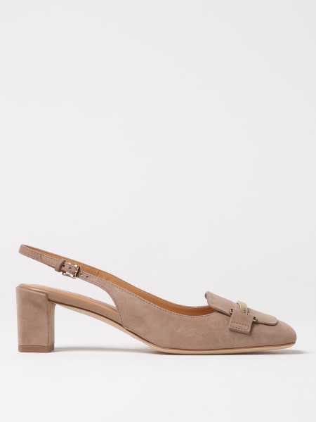 Tod's: Slingback Tod's in camoscio
