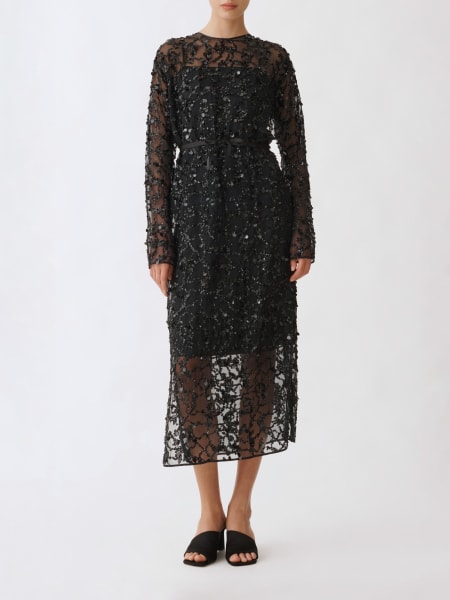 ワンピース FABIANA FILIPPI Woman Dress Navy ABD215F166 5146 Fabiana Filippi Dress for Women SS25 | GIGLIO.COM