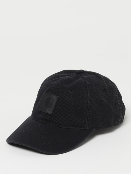 Carhartt WIP cotton canvas hat with logo patch