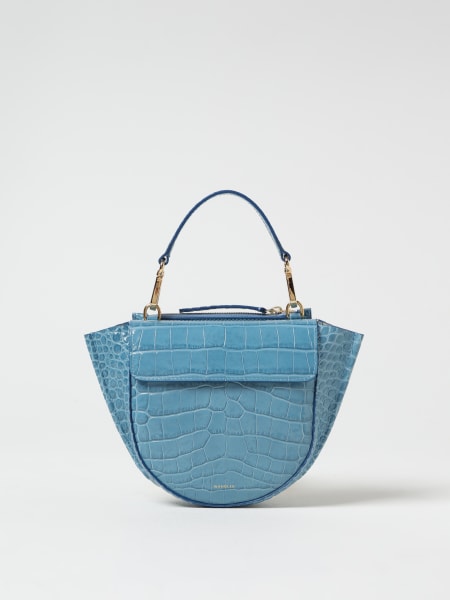 Borsa Hortensia Small Wandler in pelle stampa cocco