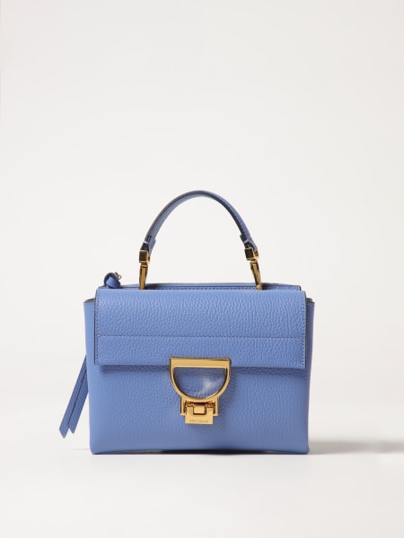 COCCINELLE: Handbag woman - Gnawed Blue | Coccinelle mini