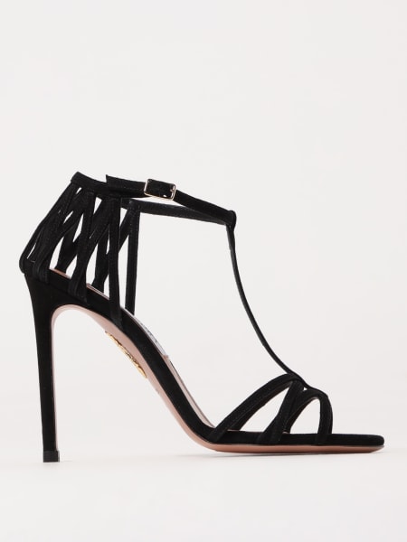 Aquazzura: Sandalo Forever More Aquazzura in camoscio