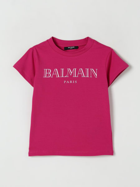 Balmain: T-shirt Mädchen Balmain