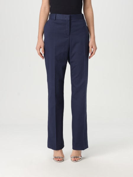 パンツ A FERRETTI Woman Pants Blue 03281643 1298 Alberta Ferretti Pants for Women SS25 | GIGLIO.COM