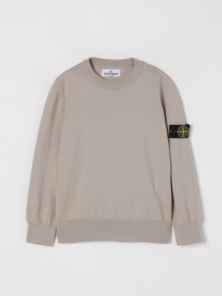 Maglia a girocollo Stone Island Junior in cotone