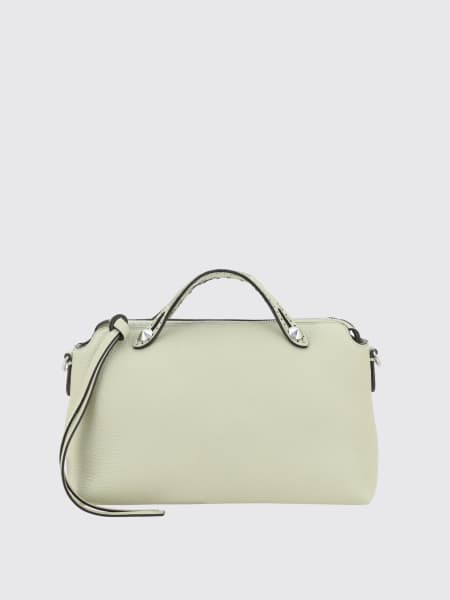Fendi: Borsa by The Way Selleria Fendi in pelle a grana con 192 impunture fatte a mano
