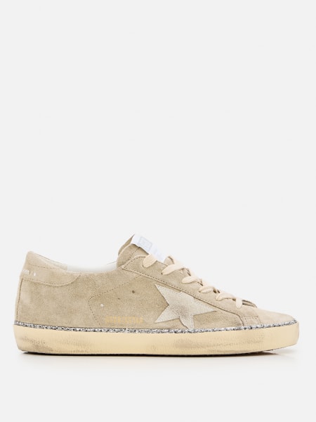 Sneakers Super-Star Golden Goose in camoscio used >