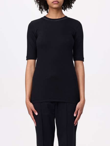 Tシャツ・カットソー BRUNELLO CUCINELLI Woman T-Shirt Black M0TC8BJ310 C101 BRUNELLO CUCINELLI: T-shirt woman - Black | Brunello