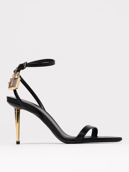 Tom Ford: Sandalo Padlock Tom Ford in nappa