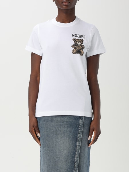 Moschino Jeans T-shirt for Women SS25 | GIGLIO.COM