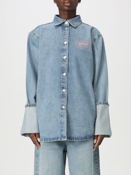 Moschino: Camicia Moschino Jeans in denim
