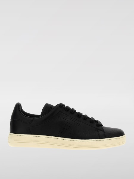 Sneakers Tom Ford in pelle a grana >