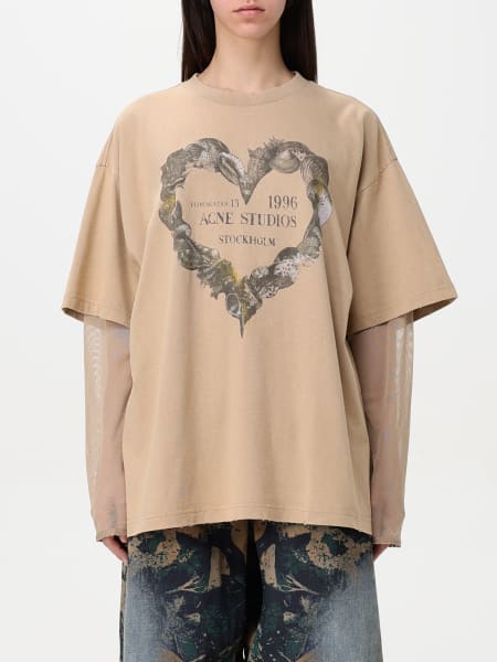 Acne Studios レディースTシャツ SS25 | GIGLIO.COM