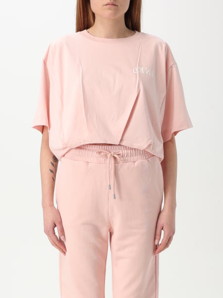 Pinko: T-shirt crop con logo Pinko