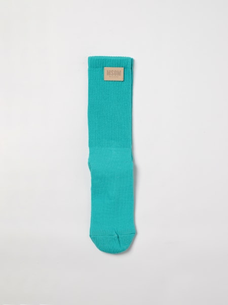Calze in spugna di cotone MSGM Kids