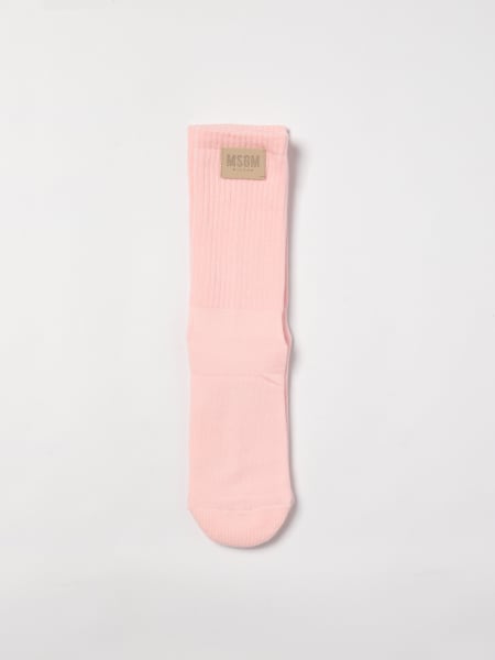 Calze in spugna di cotone MSGM Kids