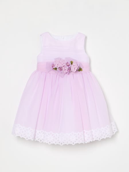 Colori Chiari: Abito in tulle con ricami Colori Chiari