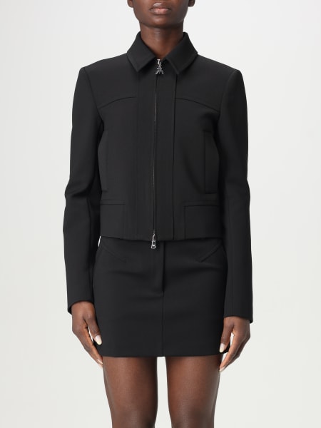 ジャケット PATRIZIA PEPE Women Jackets 8O0171 A545K103 Black Patrizia Pepe Women's Crop Lifestyle Jacket for Winter Black