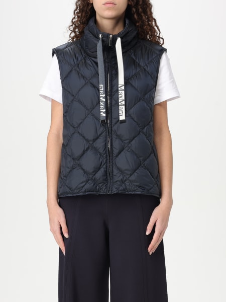 アウターその他 MAX MARA THE CUBE Woman Waistcoat Grey 2519291034600 084 max-mara-the-cube.jpg