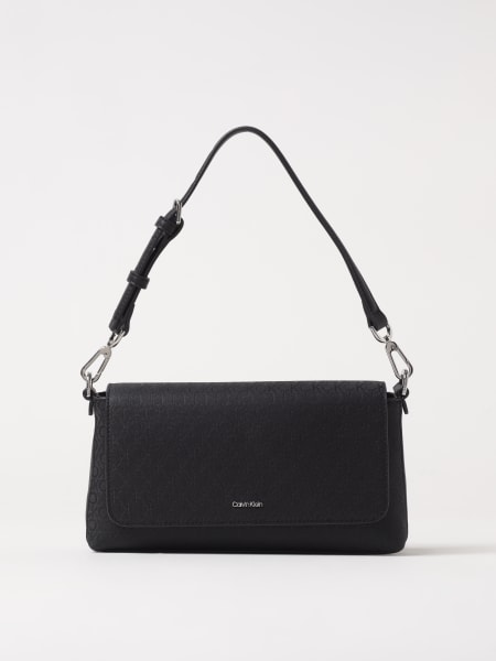 Calvin Klein: Borsa Calvin Klein in pelle sintetica con monogram goffrato