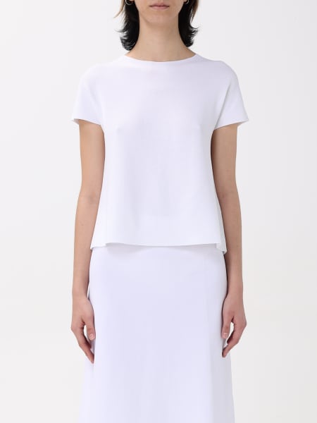 Tシャツ・カットソー LIVIANA CONTI Woman T-Shirt White F5SW60 A01-0 Women's Spring & Summer T-Shirts & Tank Tops | Liviana Conti