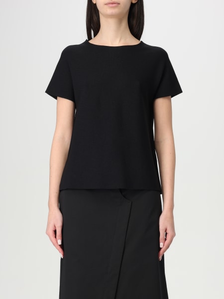 Tシャツ・カットソー LIVIANA CONTI Woman T-Shirt Black F5SW60 Y69-0 Liviana Conti T-shirt for Women SS25 | GIGLIO.COM