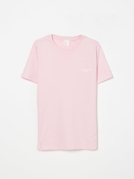 Tシャツ・カットソー GIVENCHY SS25 Pastel pink cotton t-shirt (BW70EKP705 680) Givenchy T-shirt for Girls SS25 | GIGLIO.COM