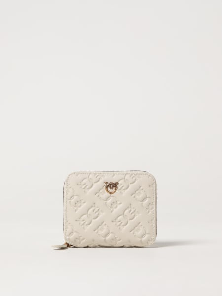 Pinko: Portafoglio Pinko in pelle con monogram impresso all over