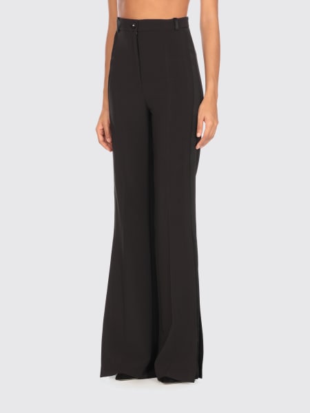 【25SS】 ELISABETTA FRANCHI プリーツ入り クレープパンツ 25SS】 ELISABETTA FRANCHI プリーツ入り クレープパンツ