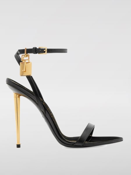 Tom Ford: Sandalo Padlock Tom Ford in nappa