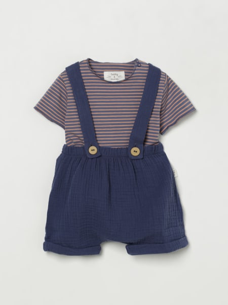 Coordinato in cotone Teddy & Minou