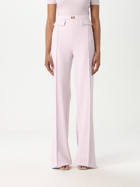 パンツ ELISABETTA FRANCHI PINK PANTS Elisabetta Franchi Pants for Women SS25 | GIGLIO.COM