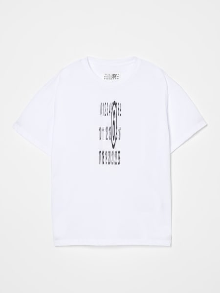Mm6 Maison Margiela T-shirt for Girls SS25 | GIGLIO.COM