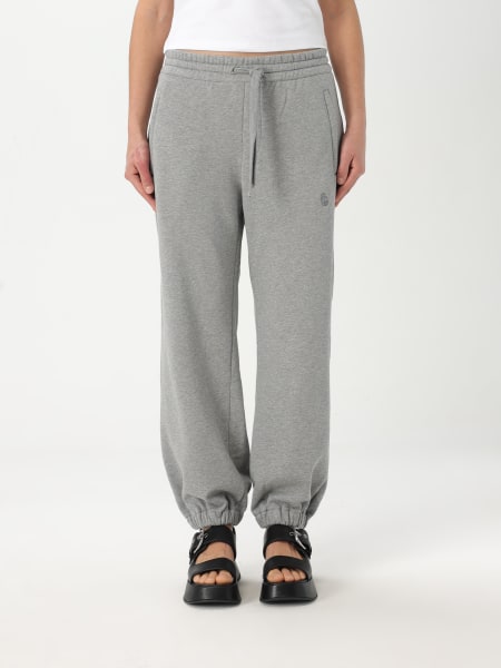 パンツ ALEXANDER MCQUEEN Woman Pants Grey 816232QLAD8 1015 MCQUEEN: Pants woman - Grey | McQueen pants 816232QLAD8