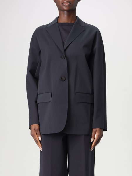MAX MARA: Blazer woman - Blue | Max Mara blazer