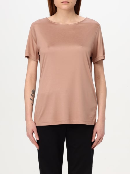Fay: T-shirt in jersey fluido di viscosa Fay
