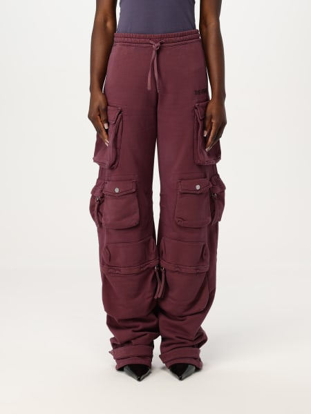 パンツ THE ATTICO SS25 (250WCP00255 PLL001AA100) THE ATTICO SS25 Oversized pants (250WCP00255 100) (THE