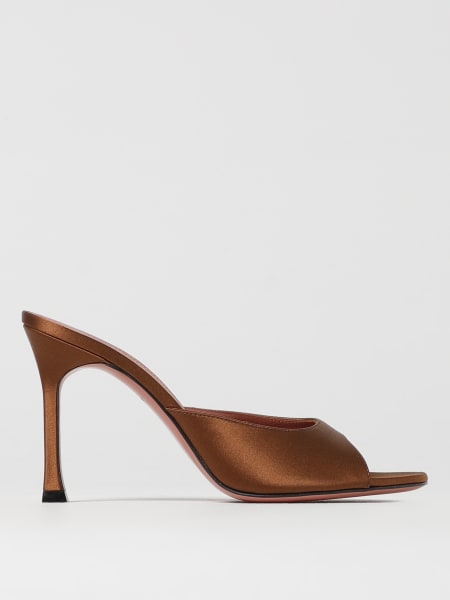 Mules Alexa Amina Muaddi in raso >