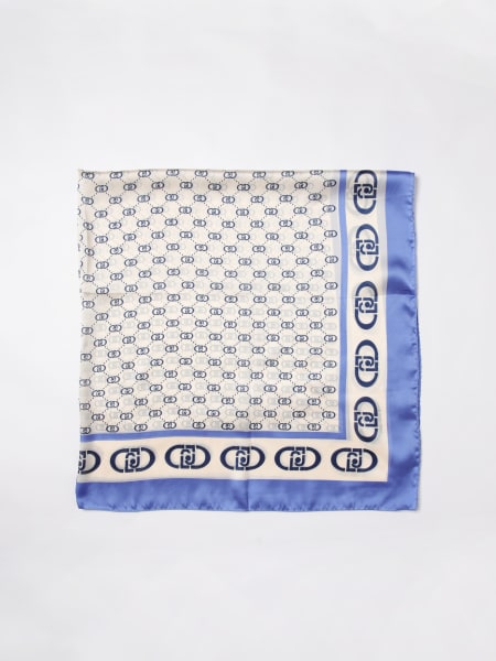 Liu Jo: Foulard Liu Jo in viscosa con monogram LJ stampato