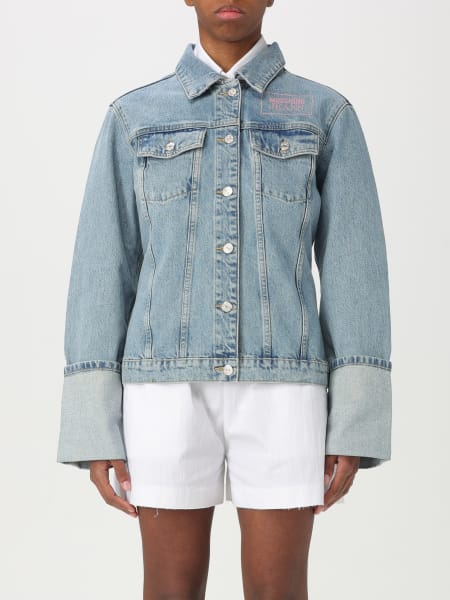 Moschino: Giubbotto Moschino Jeans in denim