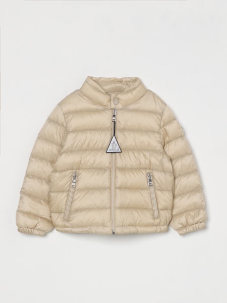 Moncler: Piumino imbottito con zip Moncler