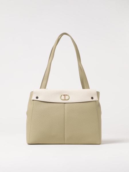 Twinset: Borsa a spalla in eco-pelle Twinset