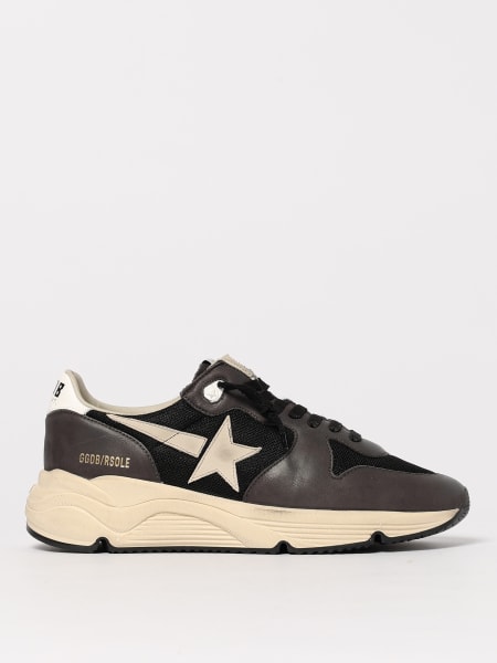Sneakers Running Sole Golden Goose in nappa e mesh used >