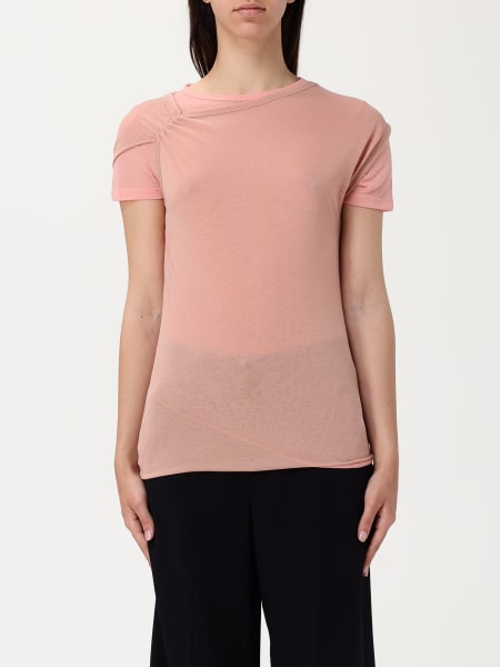 Pinko: T-shirt basic Pinko a strati in cotone e nylon