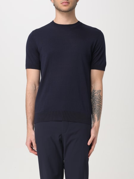 Tシャツ・カットソー PAOLO PECORA Men T-shirt Blue F1414138 6685 Blue t-shirt PAOLO PECORA - Rione Fontana