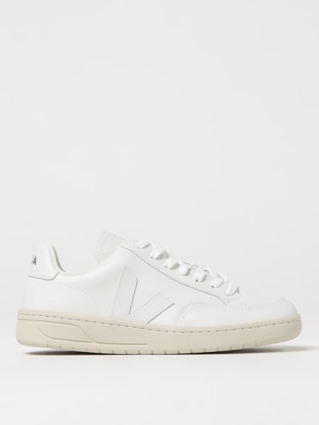 スニーカー VEJA Woman Sneakers White XD0202297 Veja V-12 XD0202297A Sneakers Women's White Leather Low Top