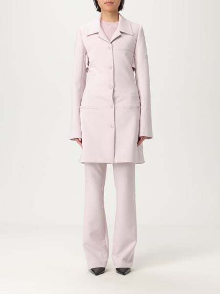 コート COURREGES Woman Coat Pink 125CMA199PL0170 6017 COURRÈGES: Coat woman - Pink | Courrèges coat