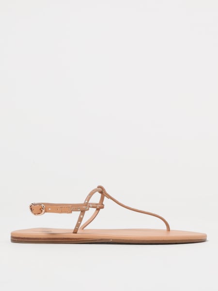 Ancient Greek Sandal: 플랫 샌들 여성 Ancient Greek Sandal